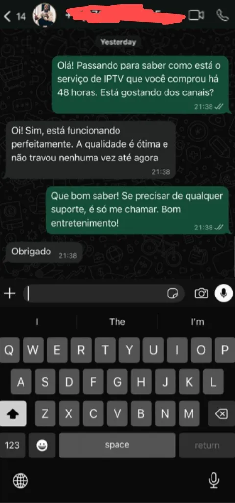 Depoimento WhatsApp 4